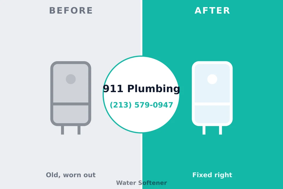 Before and after: plumbing company Holdrege, NE
